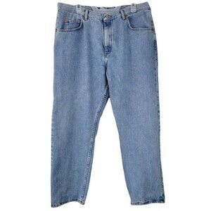 Wrangler Men's Denim Jeans 36x30 Light Wash Work Jeans Pants Casual Wear